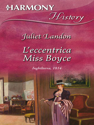 cover image of L'eccentrica Miss Boyce